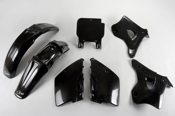 Plastic Kit black for Kawasaki KX 125 (1994-95) - KX 250 (1994-95)